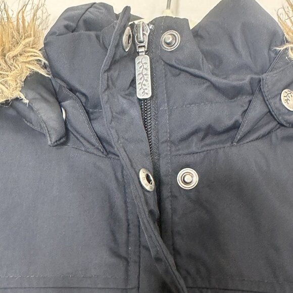 COLUMBIA Women's Black Puffer Down Jacket Detachable Faux-Fur Hood S - Picture 3 of 11